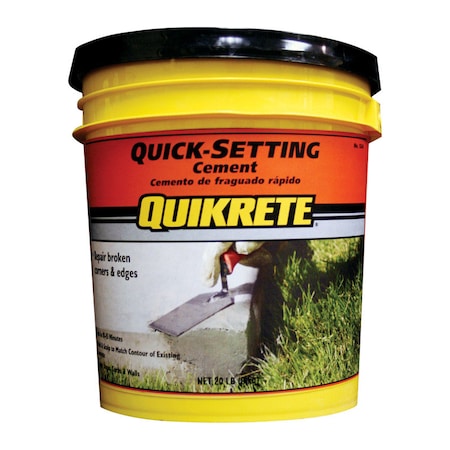 Quikrete Quikrete Quick-Setting Cement 20 lb Gray 1240-20